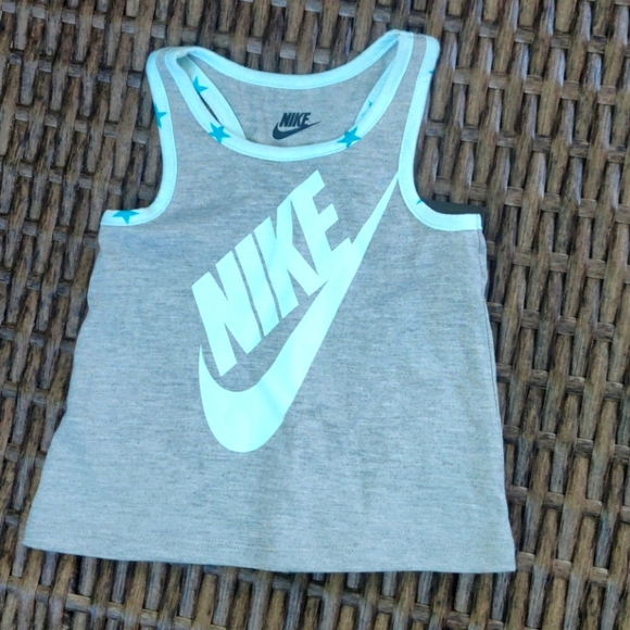 Nike girl tank top size 2T color teal tint - Picture 4 of 5